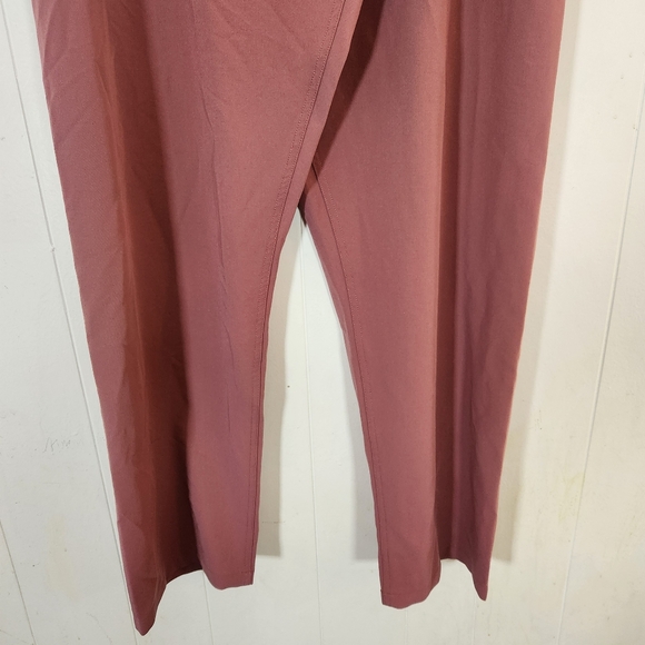 Figs Livingston High Waist Straight LegDrawstring Scrub Pants Rose Pink Sz XXL - Picture 8 of 15